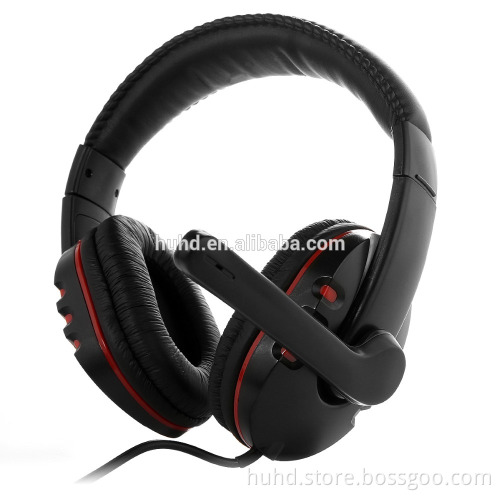 Wired gaming headset for PS3/PS4/PC Multi-function gaming headset with background music and chat function